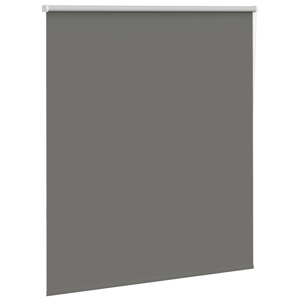 Blackout Blind Grey 125x130cm Fabric Width 121.6cm Polyester