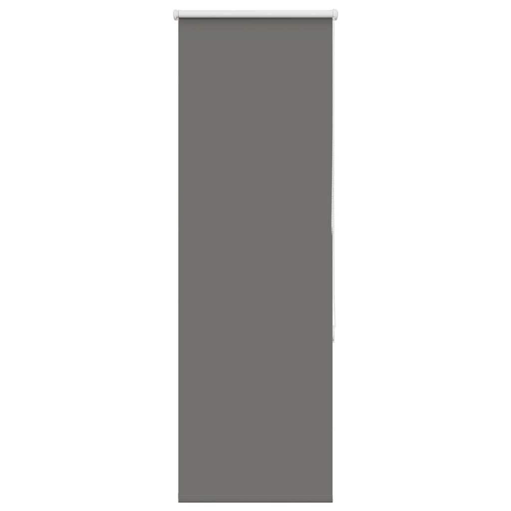 Store occultant gris 40x150cm Largeur du tissu 35,7cm Polyester