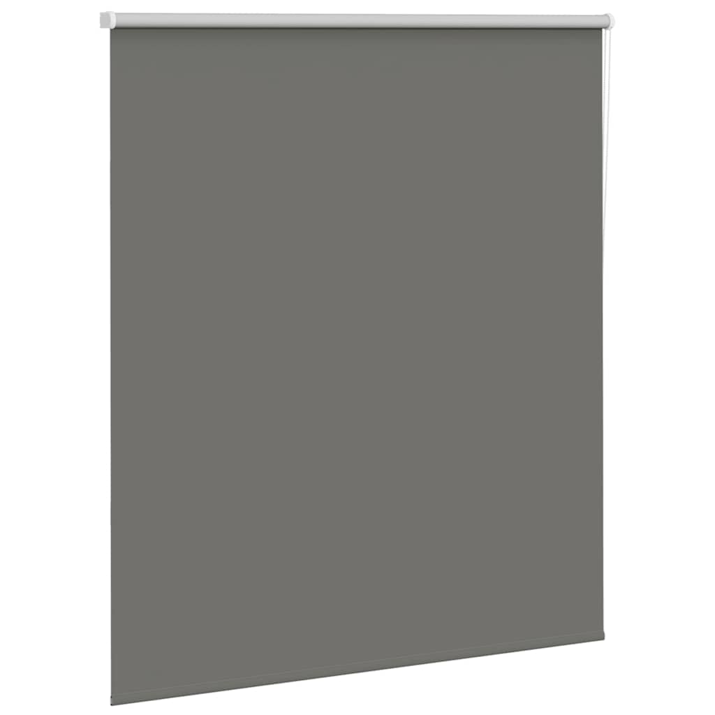 Verdunkelungsrollo Grau 130x150cm Stoffbreite 126,6cm Polyester
