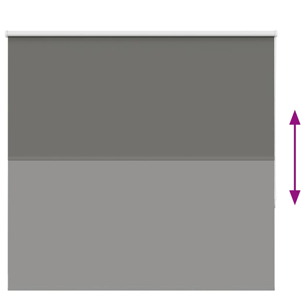 Store occultant gris 145x150cm largeur de tissu 141,6cm Polyester