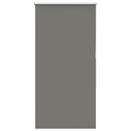 Blackout Roller Blind Grey 80x175 cm Fabric width 75.7 cm Polyester