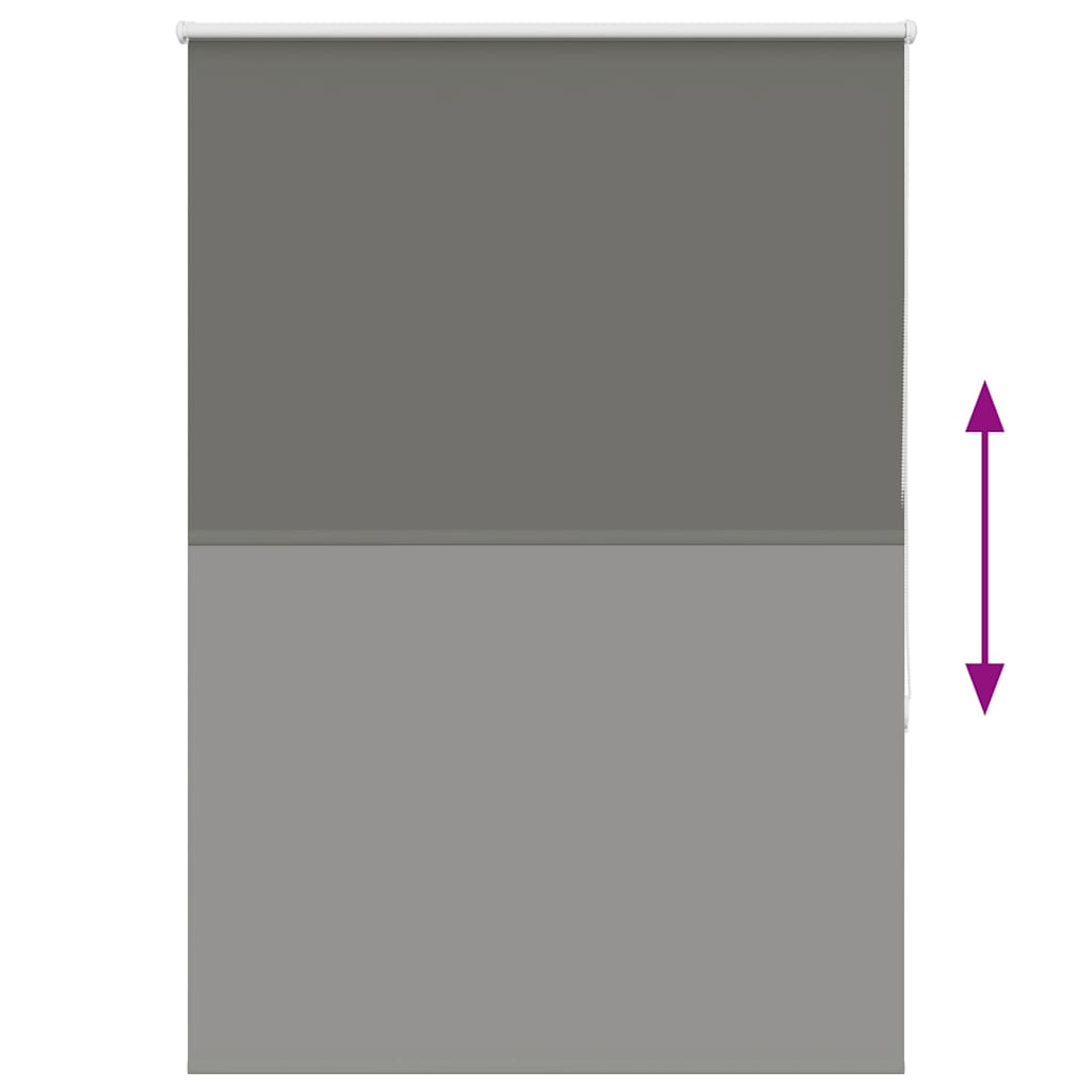 Store occultant gris 110x175cm largeur du tissu 105,7cm Polyester