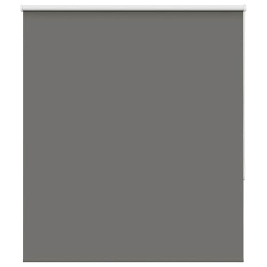 Blackout Roller Blind Grey 140x175cm Fabric Width 136.6cm Polyester