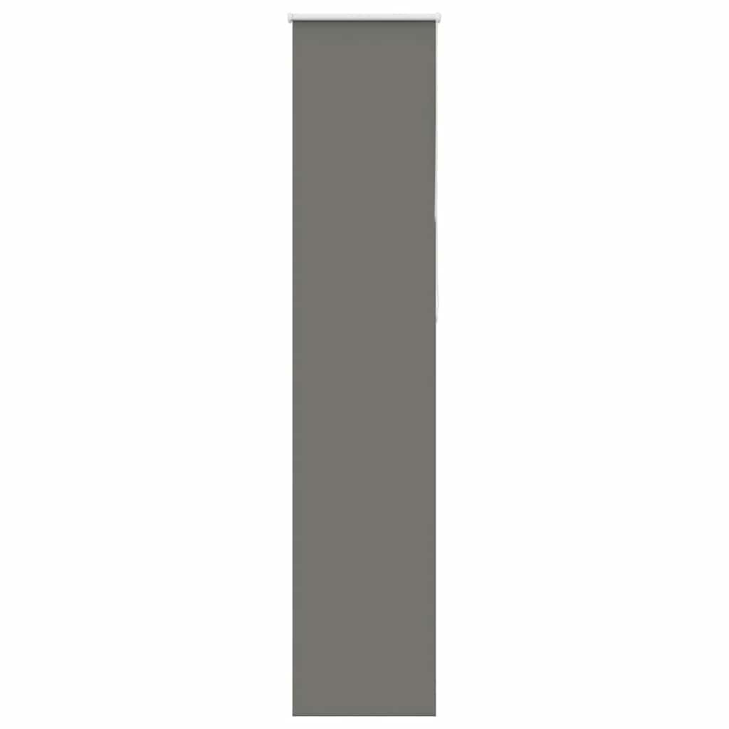 Blackout Roller Blind Grey 50x210 cm Fabric Width 45.7 cm Polyester