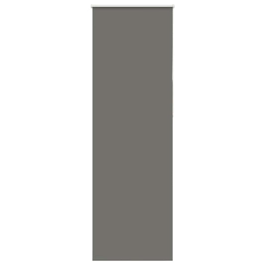 Blackout Roller Blind Grey 70x210 cm Fabric Width 65.7 cm Polyester