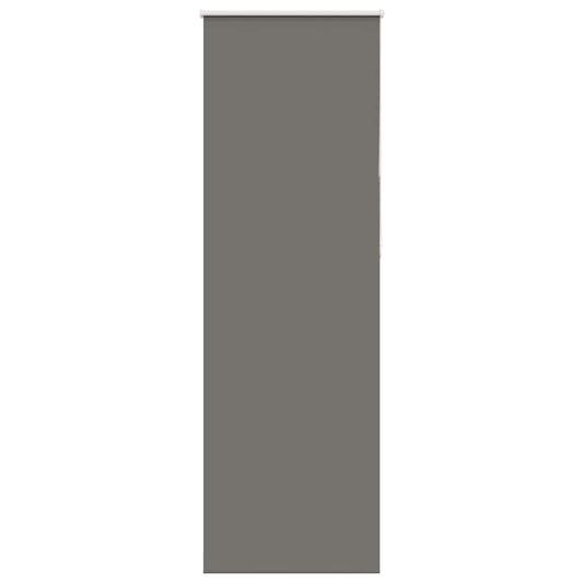 Blackout Roller Blind Grey 75x210 cm Fabric width 70.7 cm Polyester