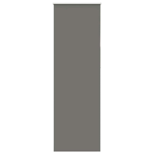 Blackout Roller Blind Grey 85x210 cm Fabric width 80.7 cm Polyester