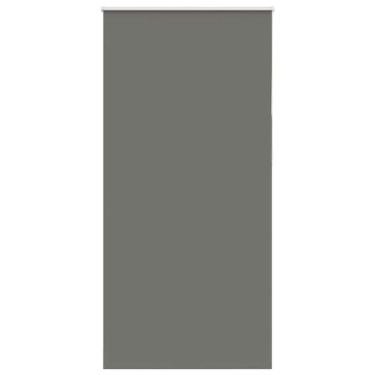 Blackout Roller Blind Grey 100x210cm Fabric Width 95.7 cm Polyester