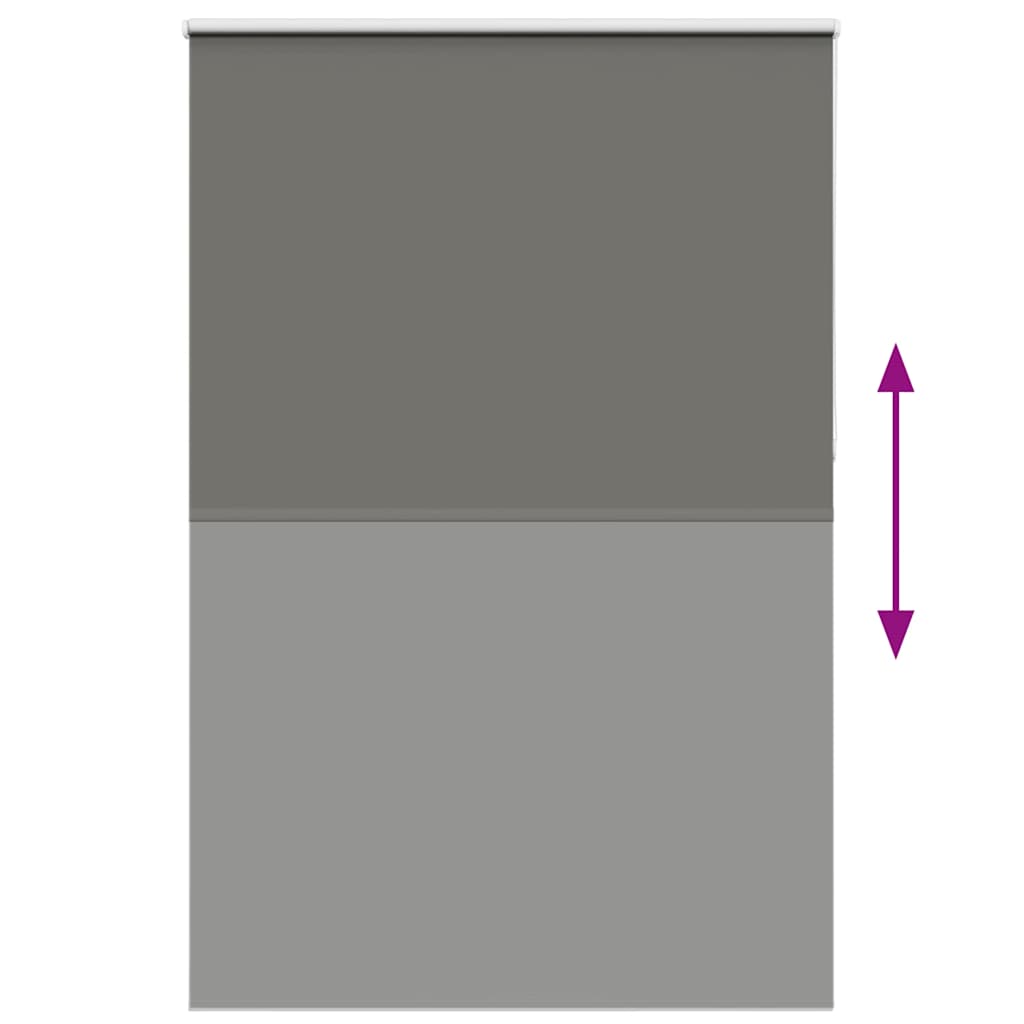 Blackout Roller Blind Grey 155x210cm Fabric Width 151.6cm Polyester