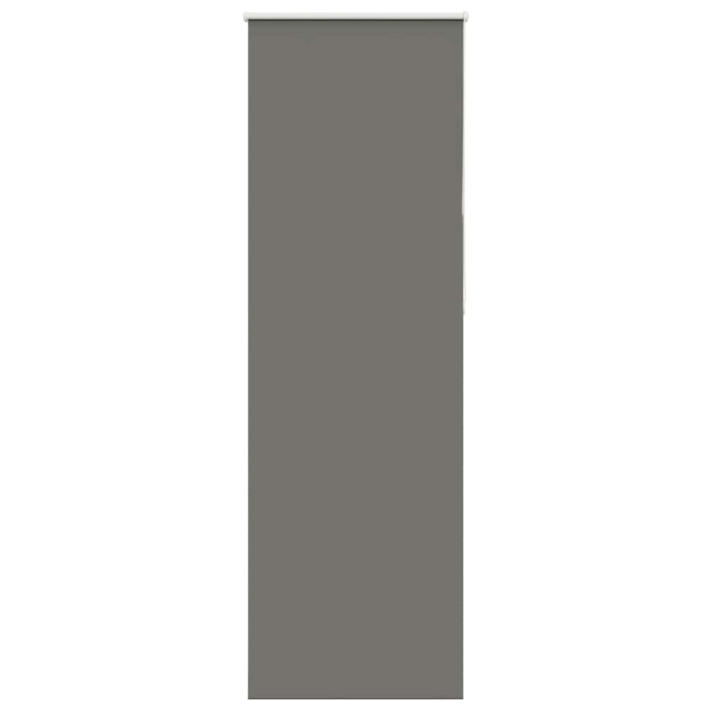 Blackout Blind Grey 65x230 cm Fabric Width 60.7 cm Polyester