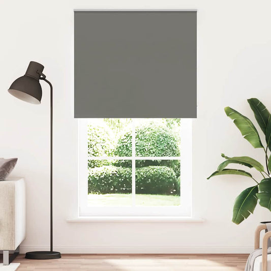 Blackout Roller Blind Grey 135x230cm Fabric Width 131.6cm Polyester