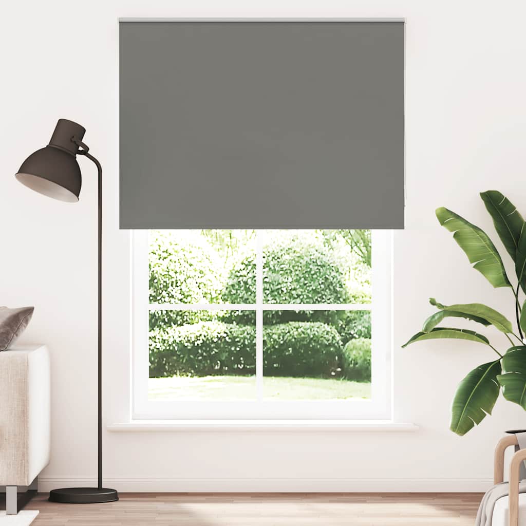 Blackout Roller Blind Grey 165x230cm Fabric Width 161.6cm Polyester