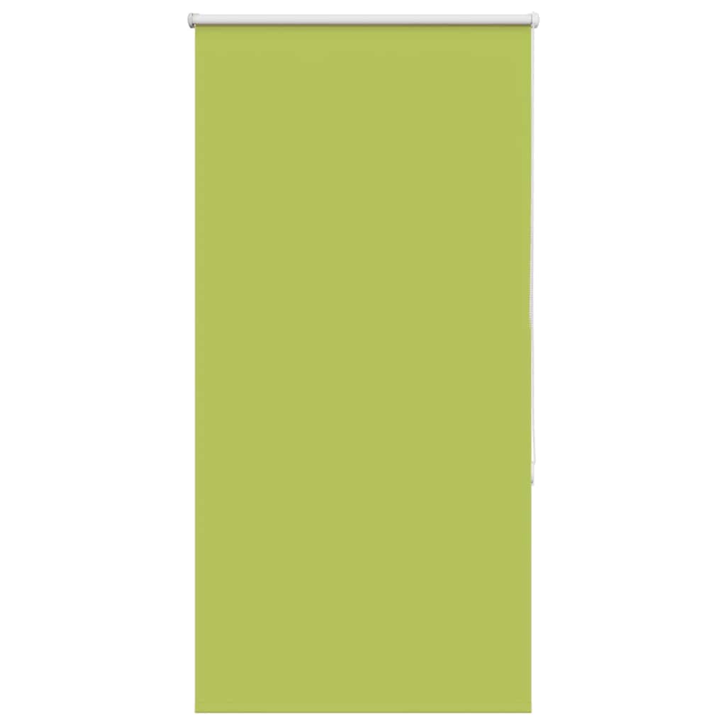 Blackout Roller Blind Green 85x130 cm Fabric width 80.7 cm Polyester