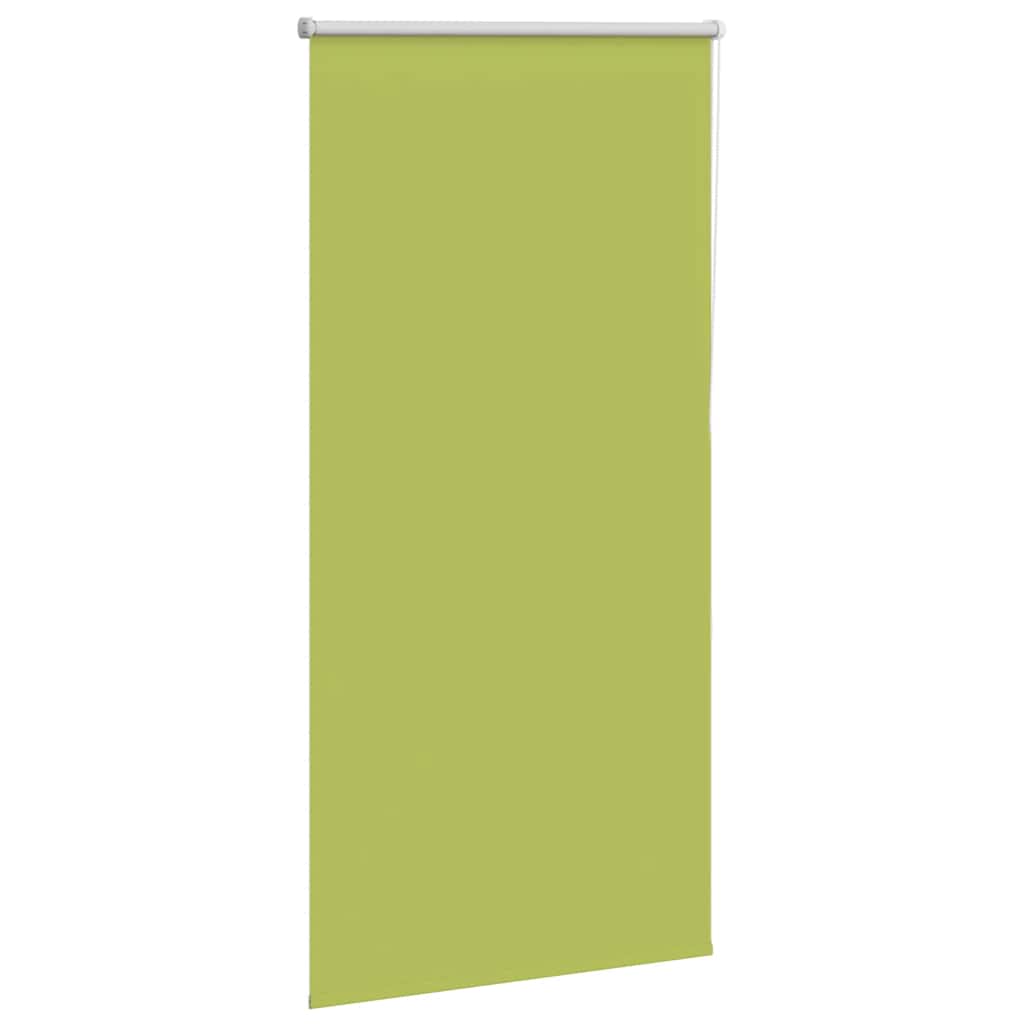 Blackout Roller Blind Green 85x130 cm Fabric width 80.7 cm Polyester