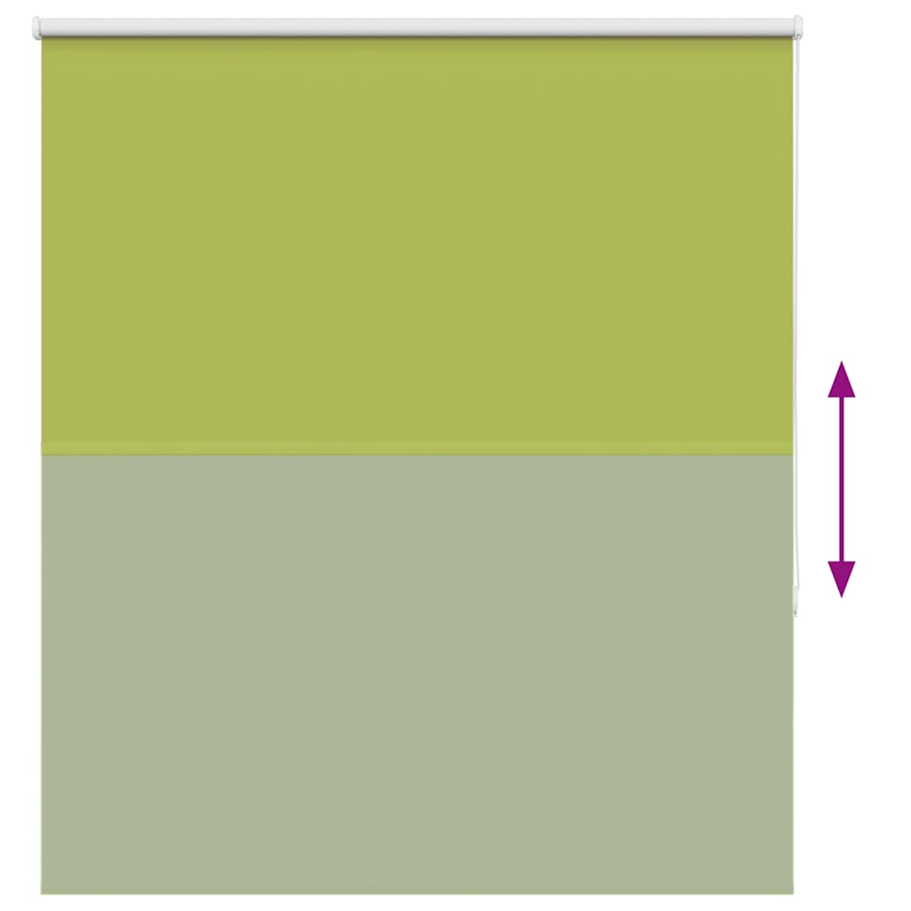 Blackout Blind Green 120x130cm Fabric Width 116.6cm Polyester
