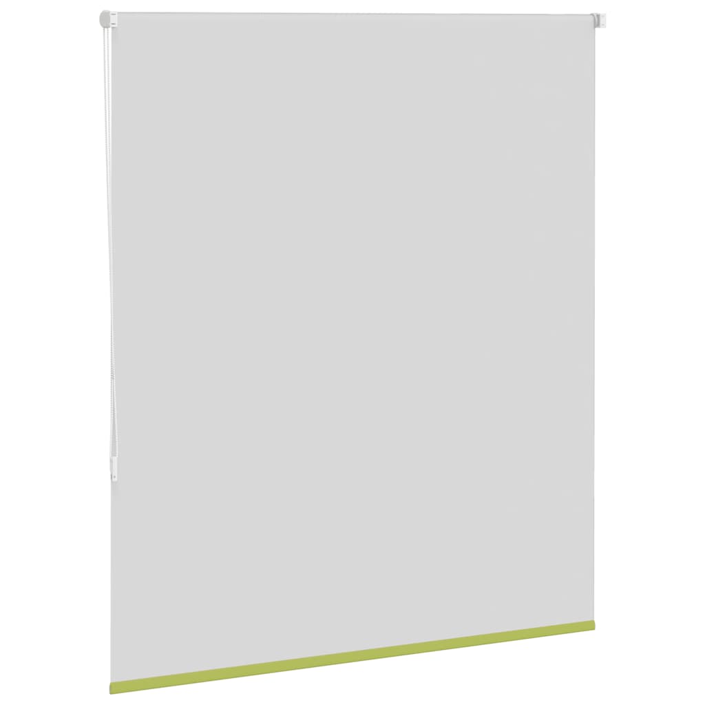 Store occultant vert 135x130cm Largeur tissu 131,6cm Polyester