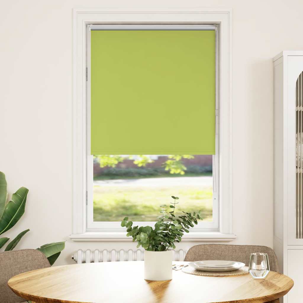 Verdunkelungsrollo Grün 80x150 cm Stoffbreite 75,7 cm Polyester