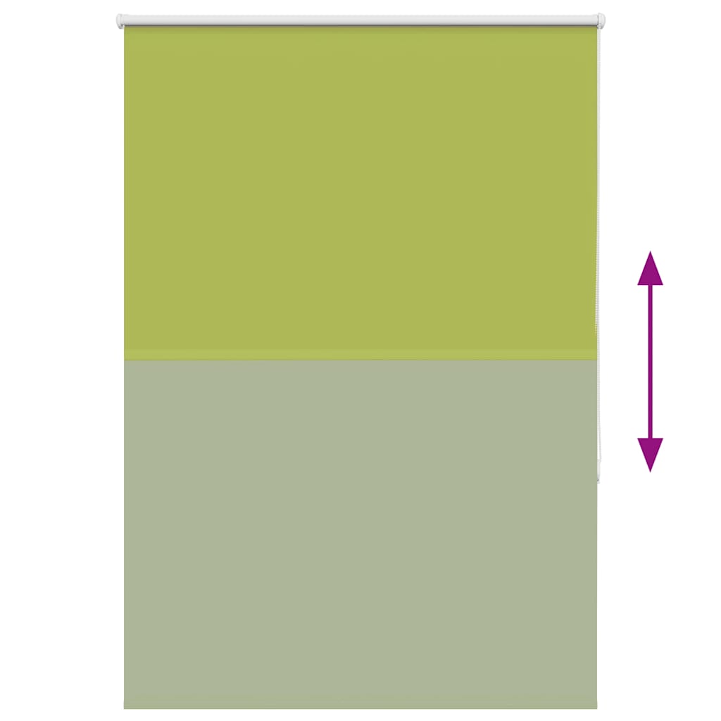 Blackout Roller Blind Green 95x150 cm Fabric width 90.7 cm Polyester