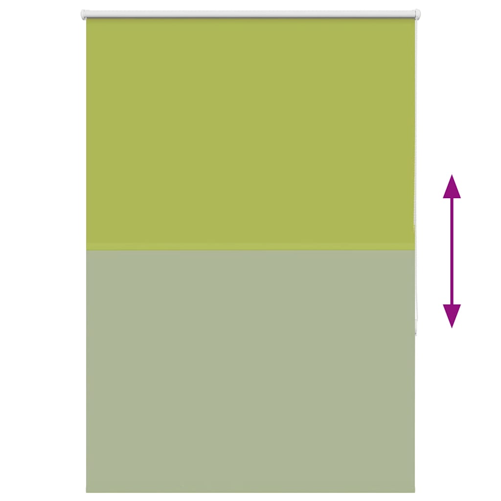 Store occultant vert 100x150cm largeur de tissu 95,7 cm polyester