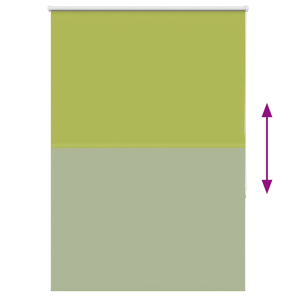 Blackout Roller Blind Green 105x175cm Fabric Width 100.7cm Polyester