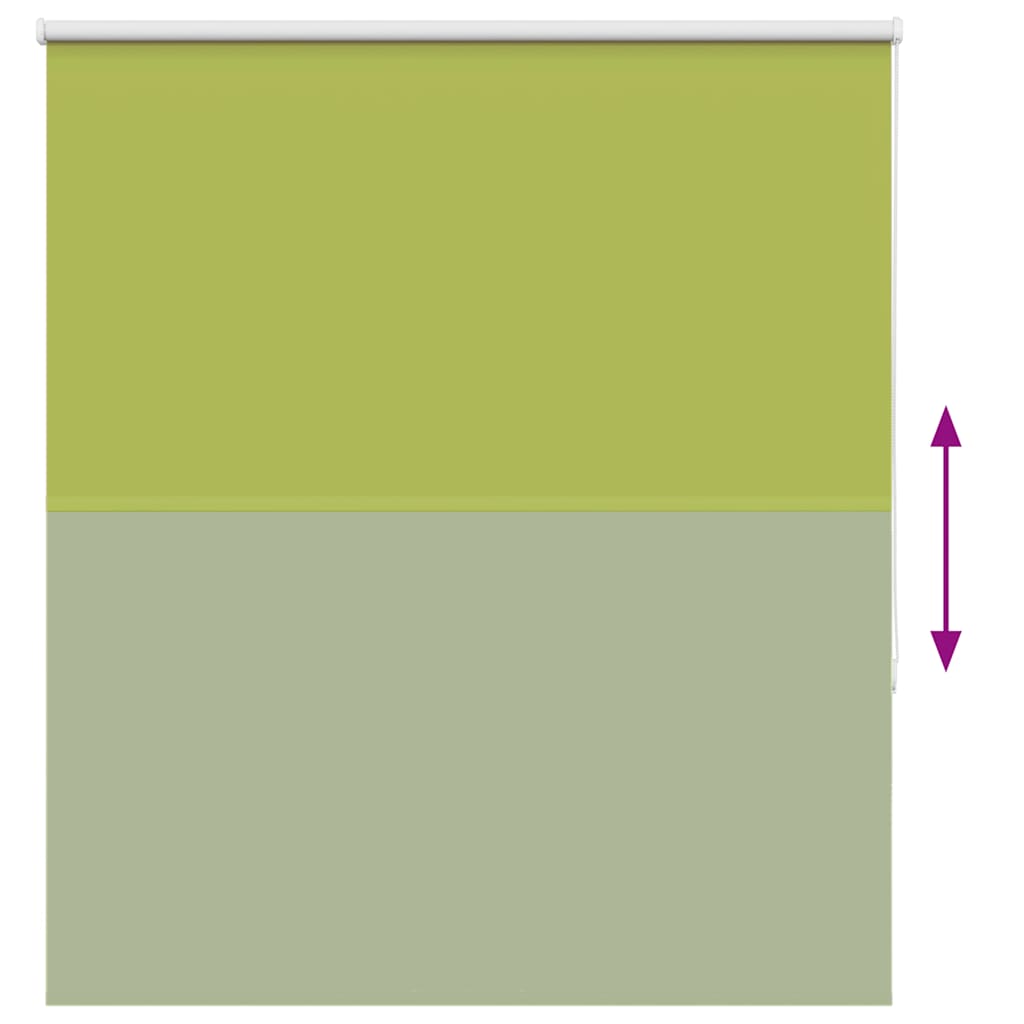 Blackout Roller Blind Green 140x175cm Fabric Width 136.6cm Polyester