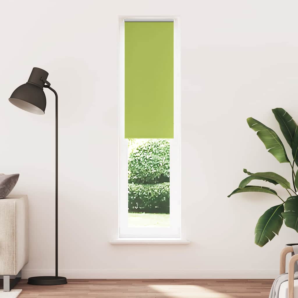 Verdunkelungsrollo Grün 50x210 cm Stoffbreite 45,7 cm Polyester