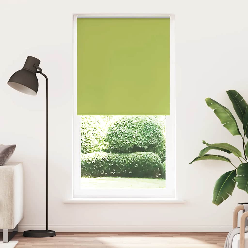 Store occultant vert 105x210cm Largeur de tissu 100,7cm Polyester