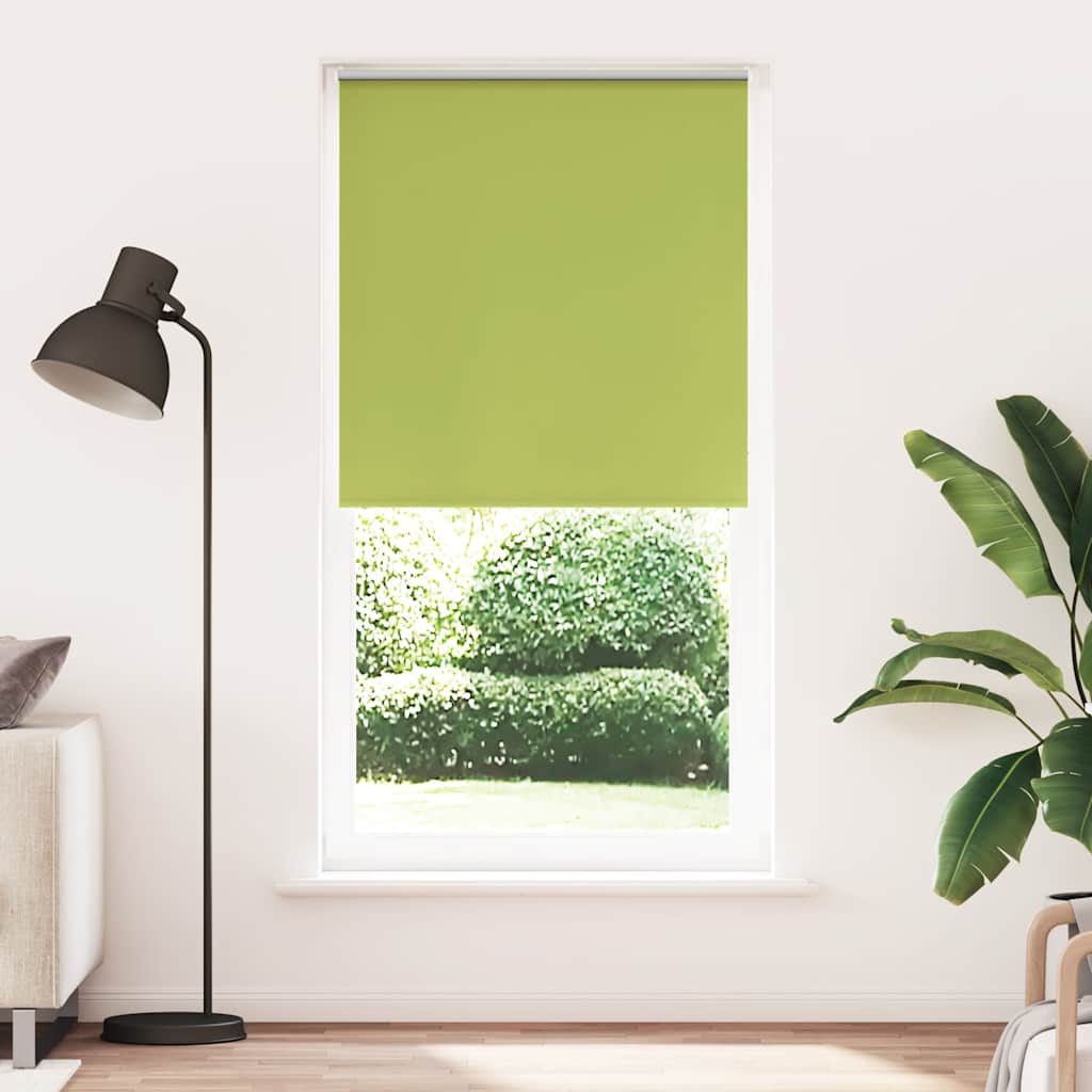Blackout Roller Blind Green 110x230cm Fabric width 105.7cm Polyester
