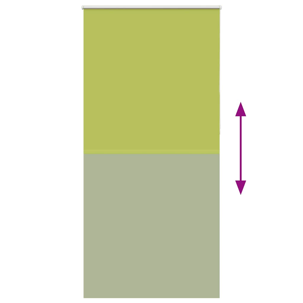 Blackout Roller Blind Green 110x230cm Fabric width 105.7cm Polyester