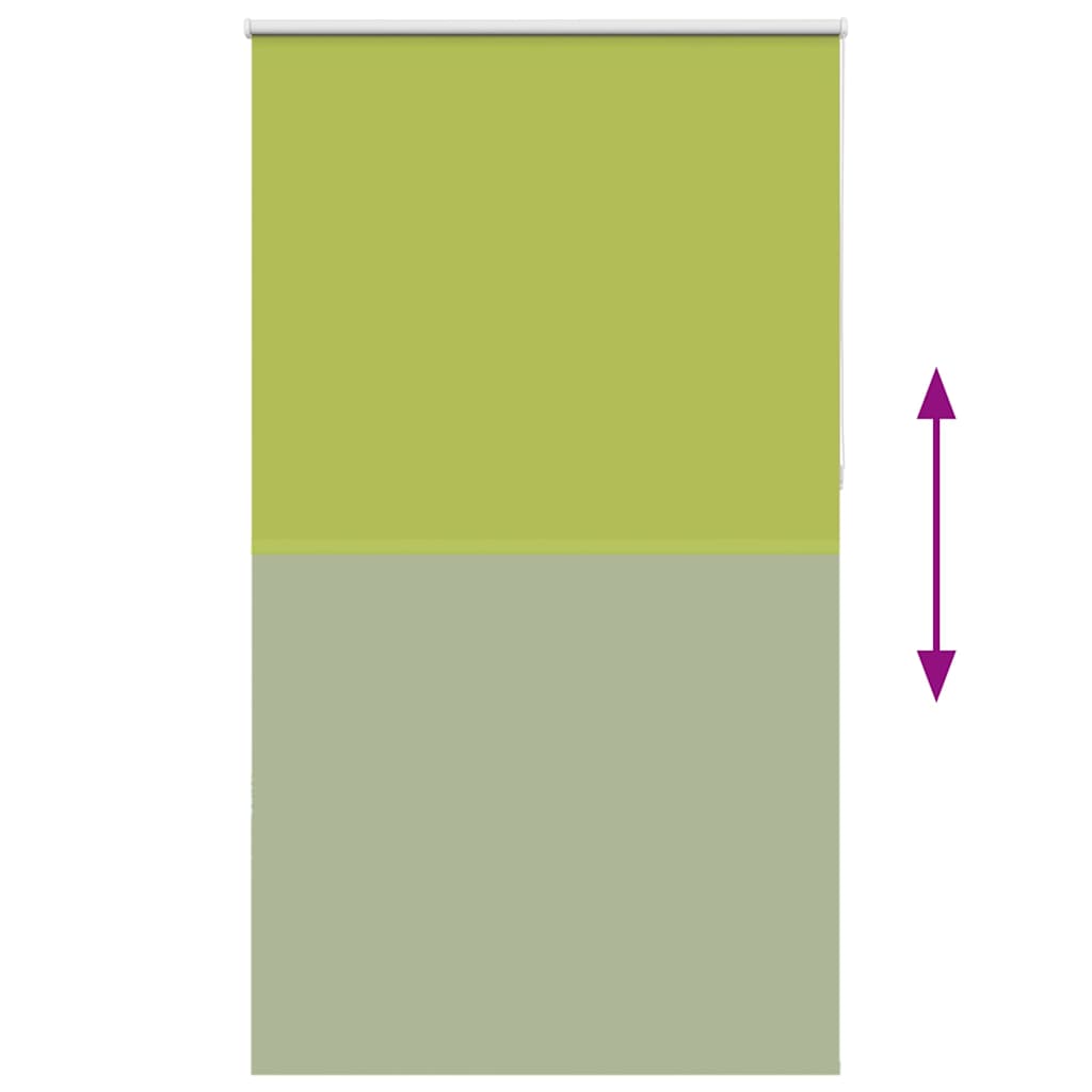 Store occultant vert 125x230cm Largeur de tissu 121,6cm Polyester