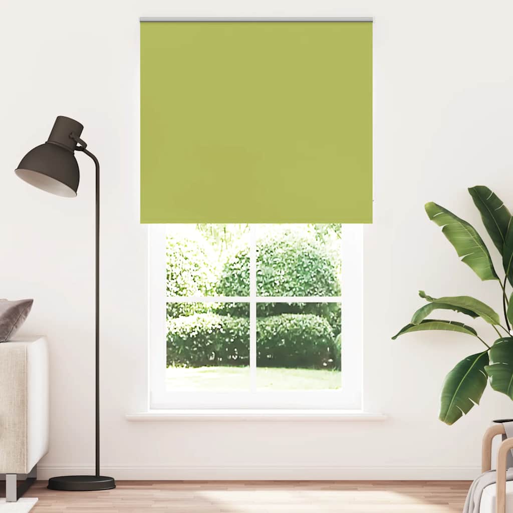 Store occultant vert 140x230cm Largeur de tissu 136,6cm Polyester