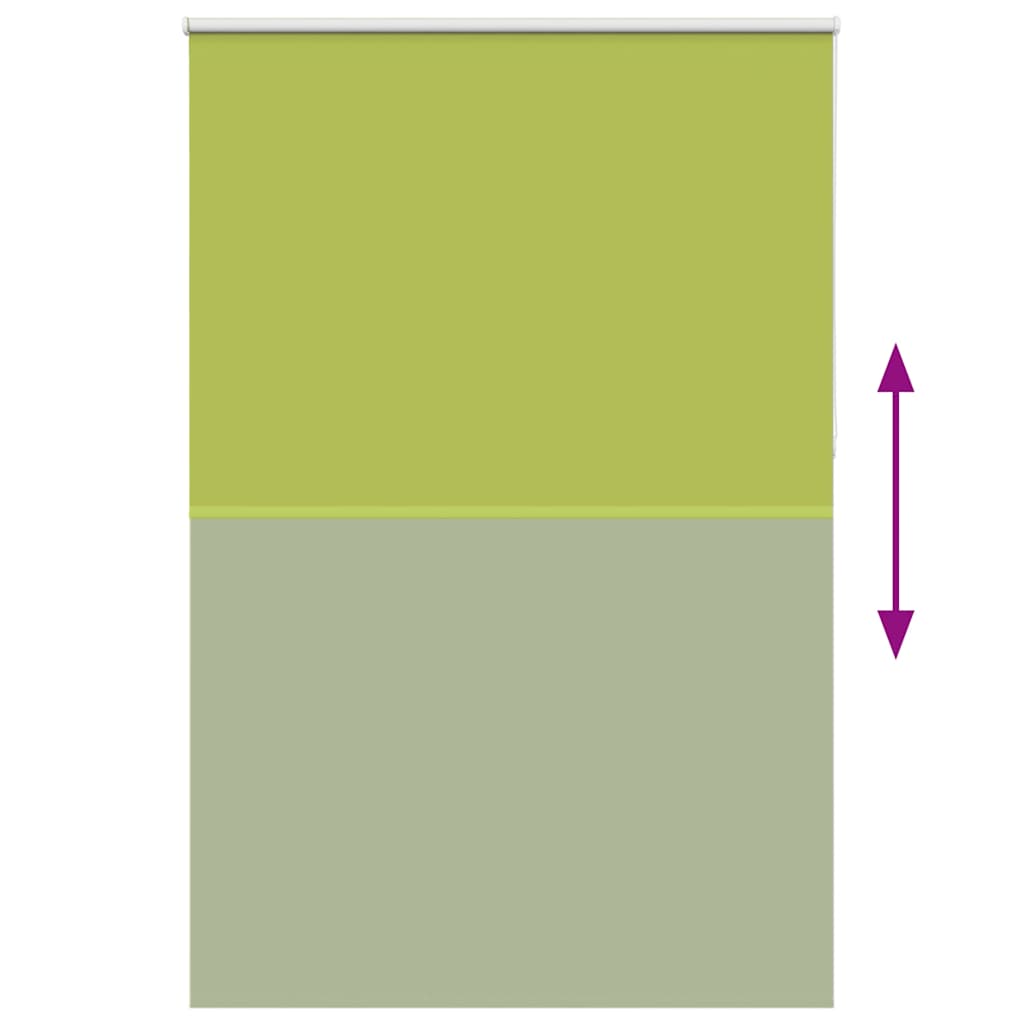 Verdunkelungsrollo Grün 155x230cm Stoffbreite 151,6cm Polyester
