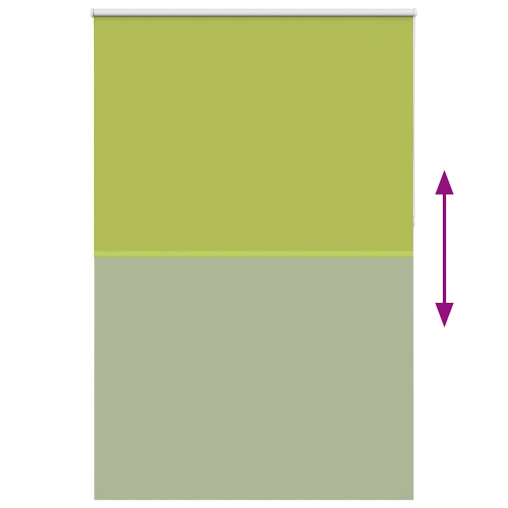 Verdunkelungsrollo Grün 160x230cm Stoffbreite 156,6cm Polyester