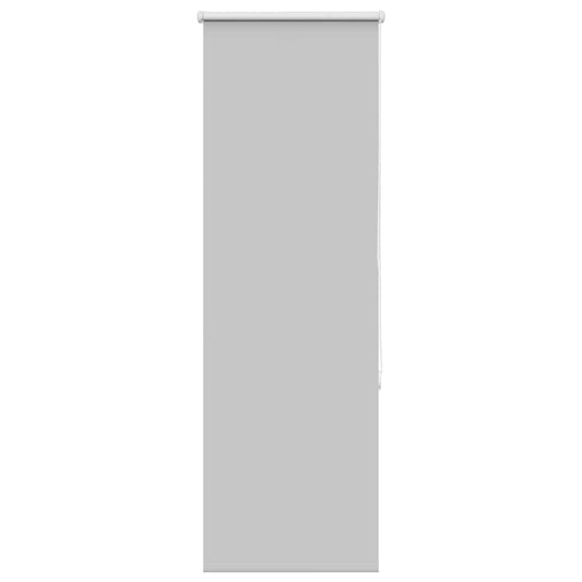 Blackout Roller Blind Light Grey 60x130 cm Fabric Width 55.7 cm