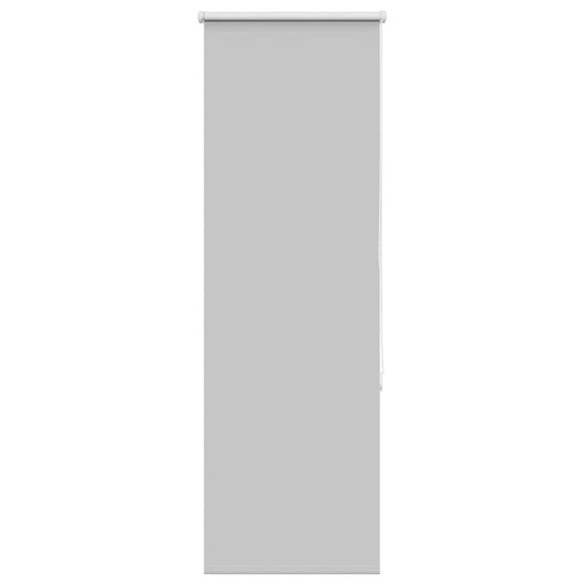 Blackout Roller Blind Light Grey 45x150 cm Fabric Width 40.7 cm