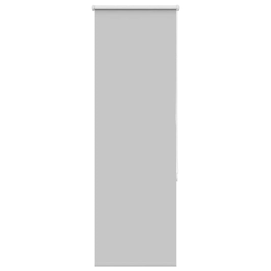 Blackout Roller Blind Light Grey 60x150 cm Fabric Width 55.7 cm