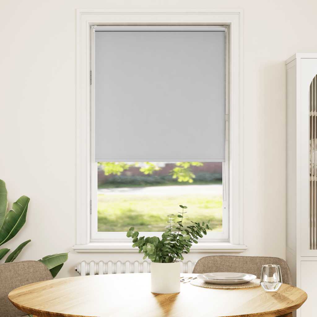 Store occultant gris clair 80x150 cm largeur du tissu 75,7 cm