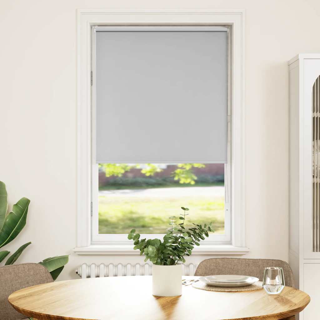 Store occultant gris clair 70x175 cm largeur du tissu 65,7 cm