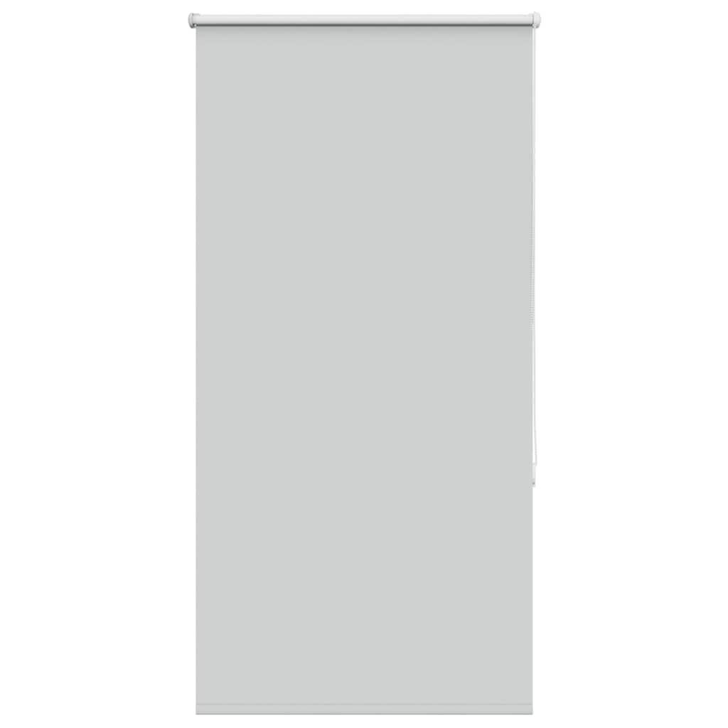 Blackout Roller Blind Light Grey 85x175 cm Fabric Width 80.7 cm