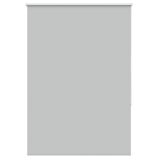 Blackout Roller Blind Light Grey 90x175 cm Fabric Width 85.7 cm