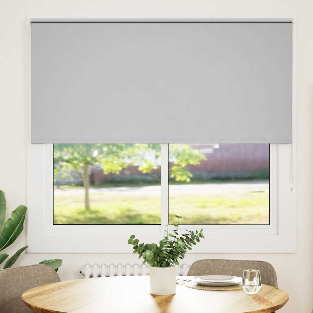 Blackout Blind Light Grey 145x175cm Fabric Width 141.6cm
