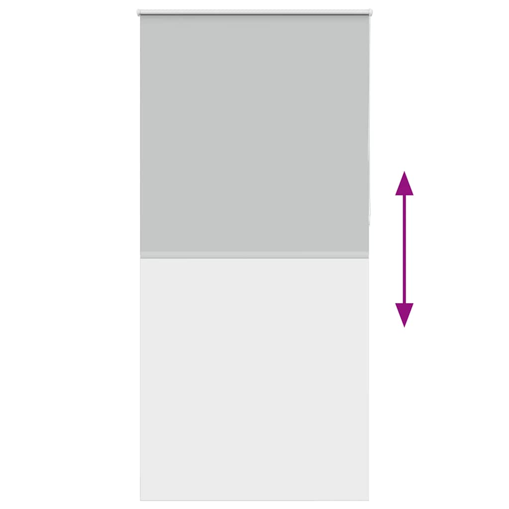 Store occultant gris clair 105x230cm largeur du tissu 100,7cm