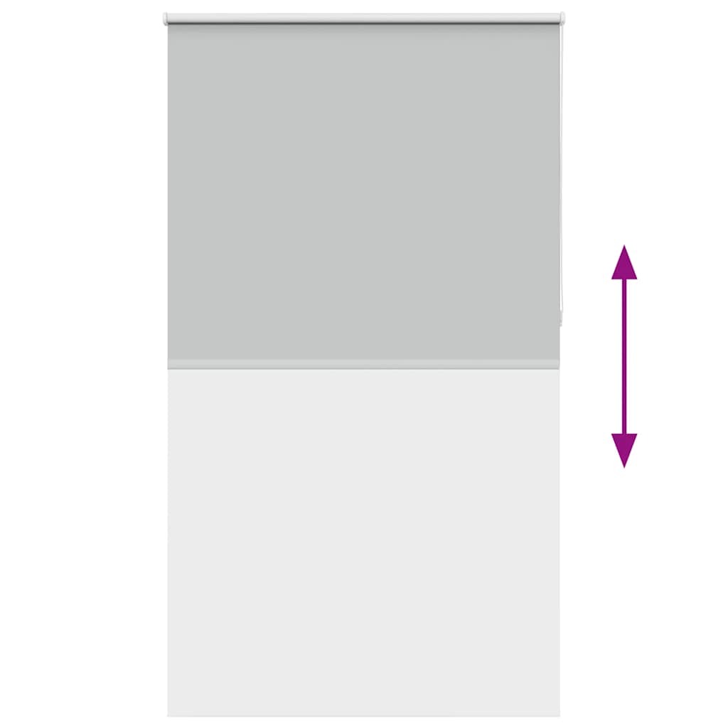 Store occultant gris clair 140x230cm largeur du tissu 136,6cm