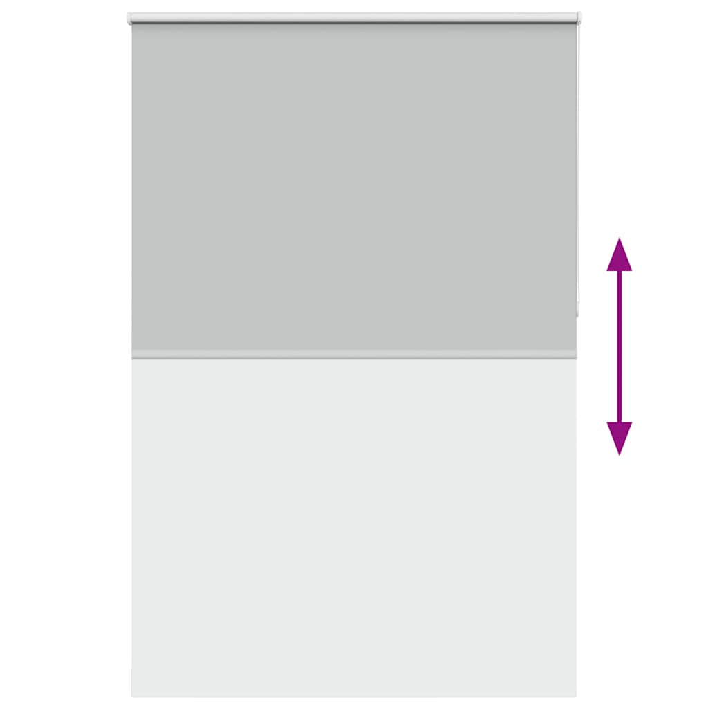 Store occultant Gris Clair 150x230cm largeur du tissu 146,6cm