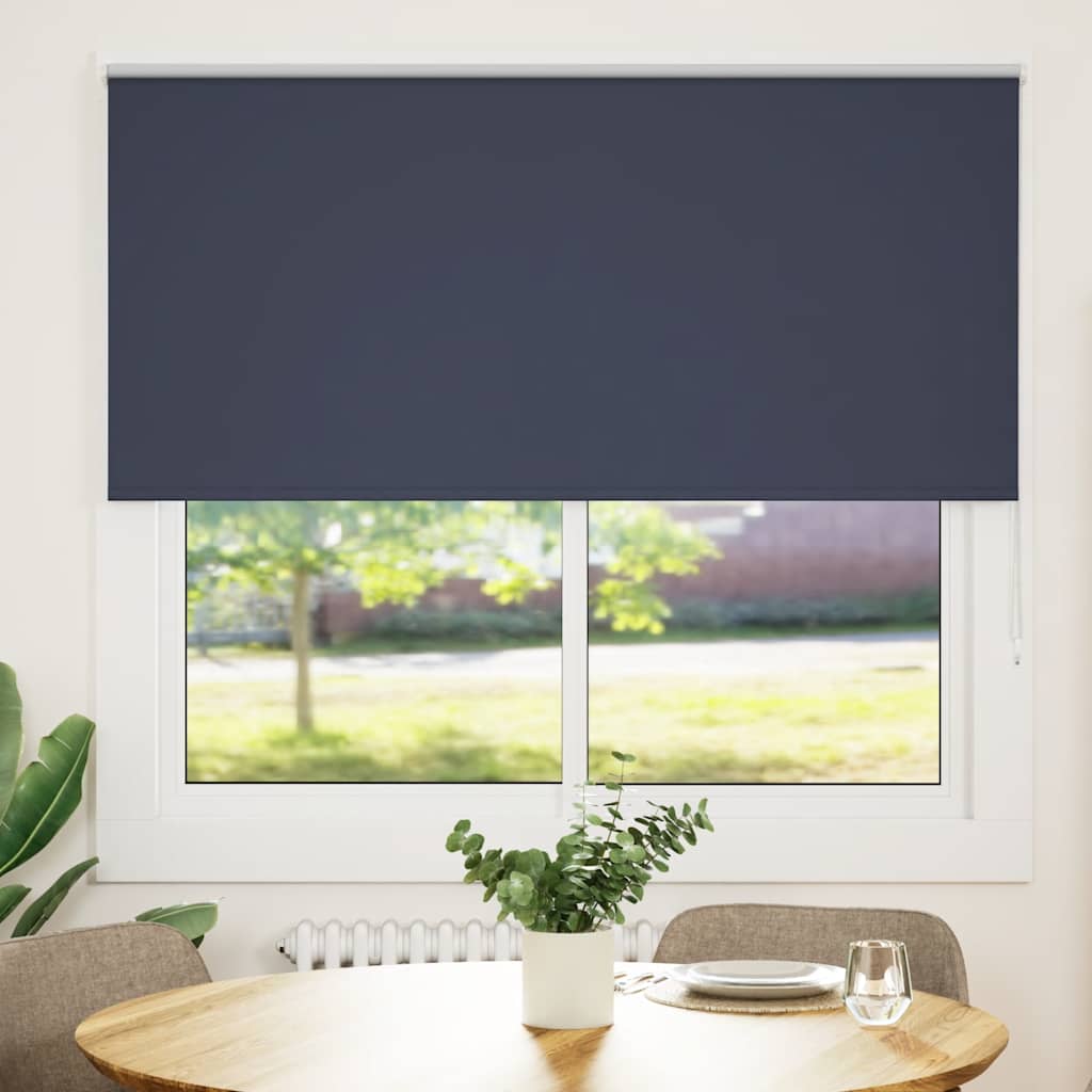 Store occultant bleu marine 165x130 cm Largeur du tissu 161,6 cm