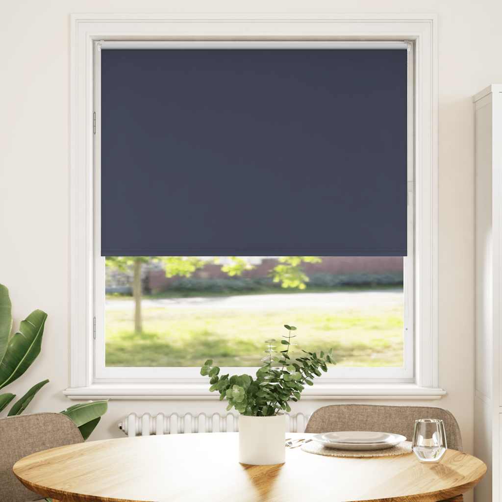 Blackout Blind Navy Blue 90x175cm Fabric Width 85.7 cm