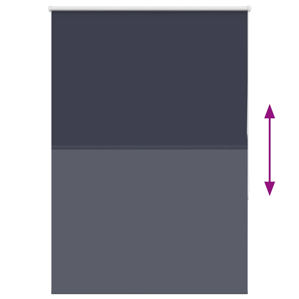 Blackout Blind Navy Blue 90x175cm Fabric Width 85.7 cm