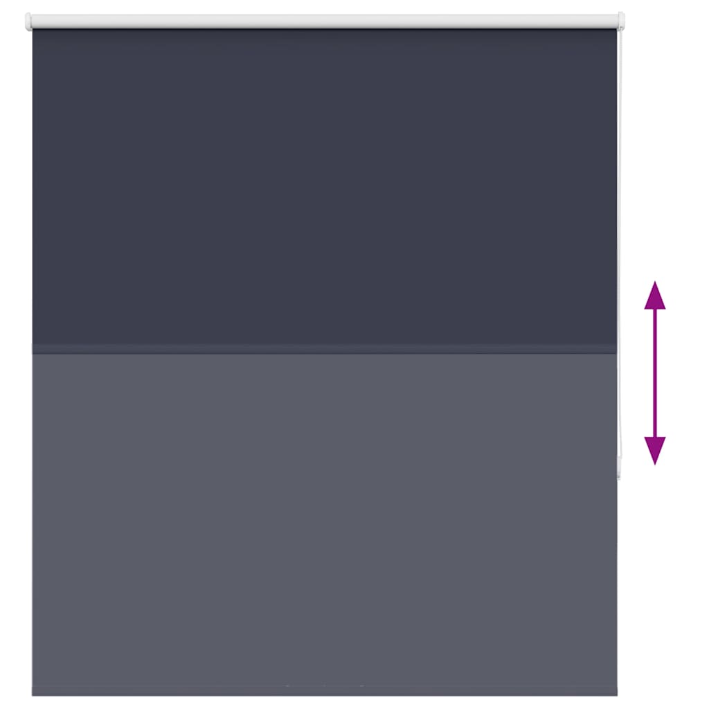 Blackout blind Navy Blue 140x175 cm fabric width 136.6 cm