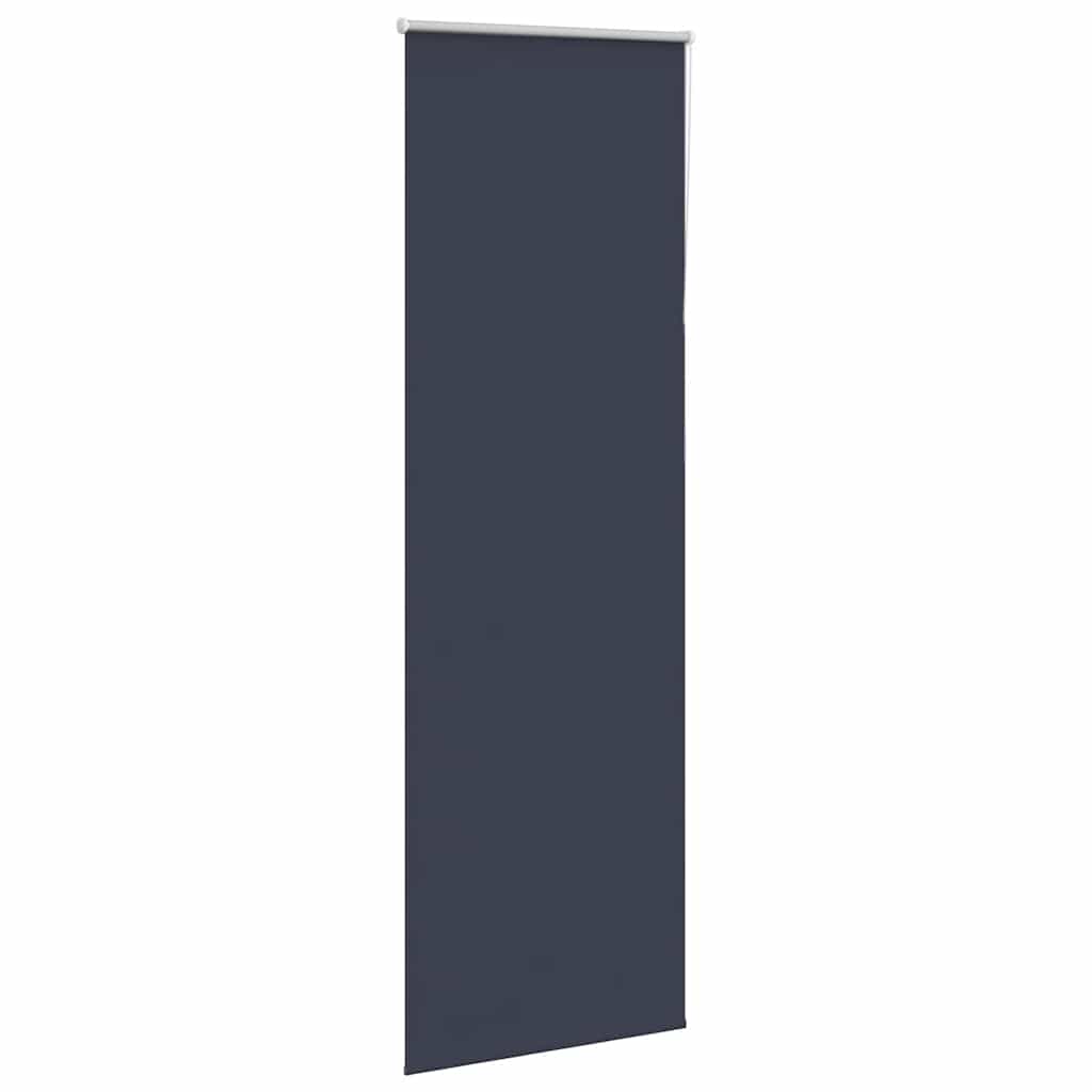 Blackout Roller Blind Navy Blue 80x210cm Fabric width 75.7 cm