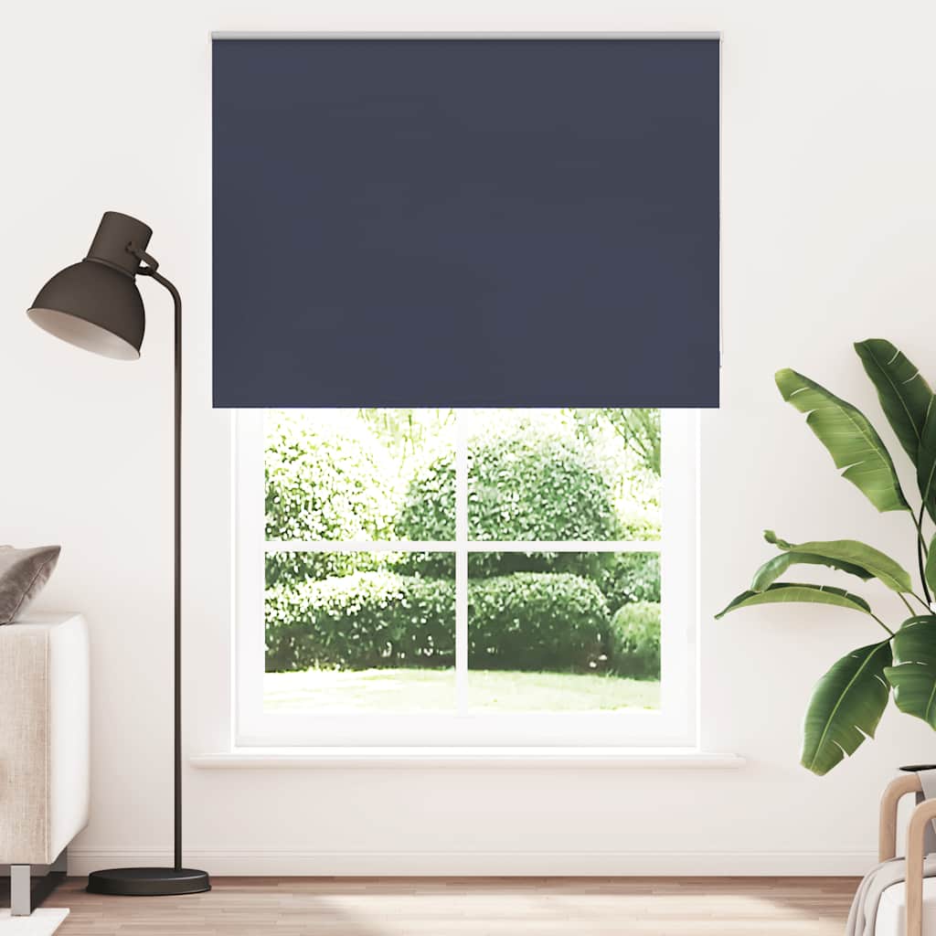 Store occultant bleu marine 150x210 cm Largeur tissu 146,6 cm